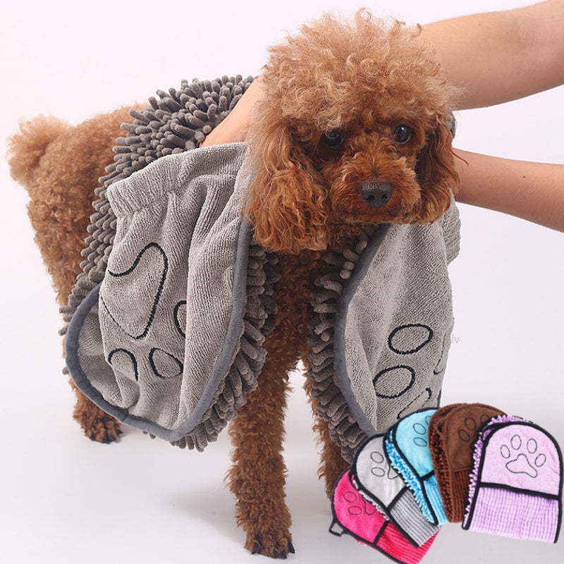 Dogs and/or Cats Towels Super Absorbent Dog Bathrobe Microfiber Bath Towels Quick-Drying Cat Bath Towel For Pets Towel Dog Towels Pet Products